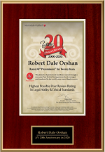 Rated AV Preeminent for 20 Years